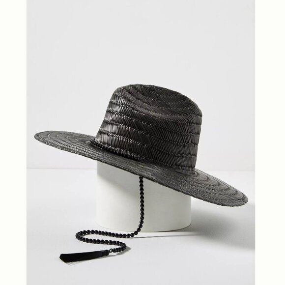 Wyeth Beaded Straw Rancher Hat - Excellent Condition - Picture 4 of 6